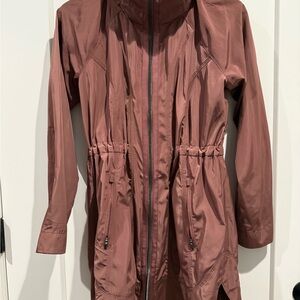 Athleta Women's Mauve Trench Coat